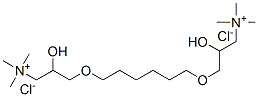 3,3'-[hexane-1,6-diylbis(oxy)]bis[2-hydroxypropyltrimethylammonium] dichloride CAS#: 68334-54-3