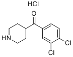(3,4-DICHLORO-PHENYL)-PIPERIDIN-4-YL-METHANONE HYDROCHLORIDE CAS#: 64638-17-1
