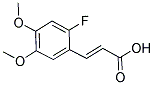 3,4-DIMETHOXY-6-FLUOROCINNAMIC ACID CAS#: 682805-19-2