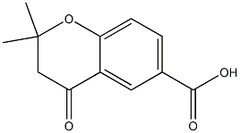 3,4-Dihydro-2,2-diMethyl-4-oxo-2H-1-benzopyran-6-carboxylic Acid CAS#: 65372-54-5