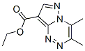 3,4-Dimethylpyrazolo[5,1-c][1,2,4]triazine-8-carboxylic acid ethyl ester CAS#: 6726-58-5
