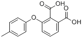 3(4-METHYLPHENOXY)-1,2-BENZENEDICARBOXYLIC ACID CAS#: 63181-80-6