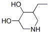 3,4-Piperidinediol, 5-ethyl- (9CI) CAS#: 682331-09-5