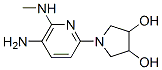 3,4-Pyrrolidinediol, 1-[5-amino-6-(methylamino)-2-pyridinyl]- (9CI) CAS#: 526184-84-9