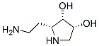 3,4-Pyrrolidinediol, 2-(2-aminoethyl)-, (2R,3S,4R)- (9CI) CAS#: 651735-09-0