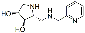 3,4-Pyrrolidinediol, 2-[[(2-pyridinylmethyl)amino]methyl]-, (2R,3R,4S)- (9CI) CAS#: 634583-78-1
