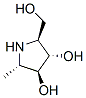 3,4-Pyrrolidinediol,2-(hydroxymethyl)-5-methyl-,(2S,3S,4S,5S)-(9CI) CAS#: 637771-89-2