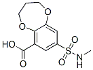3,4-dihydro-8-[(methylamino)sulphonyl]-2H-benzo-1,5-dioxepin-6-carboxylic acid CAS#: 66410-82-0