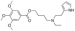 3,4,5-Trimethoxybenzoic acid 4-[N-ethyl-N-[2-(1H-pyrrol-2-yl)ethyl]amino]butyl ester CAS#: 67466-27-7
