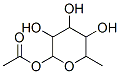 (3,4,5-trihydroxy-6-methyl-oxan-2-yl) acetate CAS#: 6340-53-0