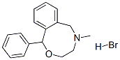 3,4,5,6-tetrahydro-5-methyl-1-phenyl-1H-2,5-benzoxazocine hydrobromide CAS#: 69984-26-5