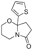 3,4,8,8a-Tetrahydro-8a-(2-thienyl)-2H-pyrrolo[2,1-b][1,3]oxazin-6(7H)-one CAS#: 7088-20-2