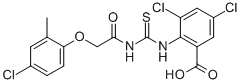 3,5-DICHLORO-2-[[[[(4-CHLORO-2-METHYLPHENOXY)ACETYL]AMINO]THIOXOMETHYL]AMINO]-BENZOIC ACID CAS#: 531531-82-5