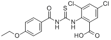 3,5-DICHLORO-2-[[[(4-ETHOXYBENZOYL)AMINO]THIOXOMETHYL]AMINO]-BENZOIC ACID CAS#: 530139-37-8