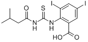 3,5-DIIODO-2-[[[(3-METHYL-1-OXOBUTYL)AMINO]THIOXOMETHYL]AMINO]-BENZOIC ACID CAS#: 531536-08-0