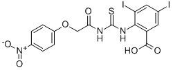 3,5-DIIODO-2-[[[[(4-NITROPHENOXY)ACETYL]AMINO]THIOXOMETHYL]AMINO]-BENZOIC ACID CAS#: 531519-69-4