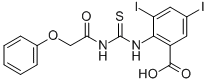 3,5-DIIODO-2-[[[(PHENOXYACETYL)AMINO]THIOXOMETHYL]AMINO]-BENZOIC ACID CAS#: 530154-32-6