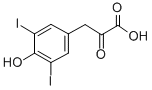 3,5-DIIODO-4-HYDROXYPHENYLPYRUVIC ACID CAS#: 780-00-7