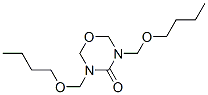 3,5-bis(butoxymethyl)tetrahydro-4H-1,3,5-oxadiazin-4-one CAS#: 7504-68-9