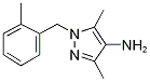 3,5-dimethyl-1-(2-methylbenzyl)-1H-pyrazol-4-amine(SALTDATA: FREE) CAS#: 514801-09-3