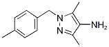3,5-dimethyl-1-(4-methylbenzyl)-1H-pyrazol-4-amine(SALTDATA: FREE) CAS#: 514816-02-5