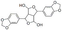 3,6-Bis(1,3-benzodioxol-5-yl)tetrahydro-1H,3H-furo[3,4-c]furan-1,4-diol CAS#: 63398-39-0