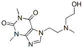 3,7-Dihydro-7-[2-[(2-hydroxyethyl)methylamino]ethyl]-1,3-dimethyl-1H-purine-2,6-dione CAS#: 64897-71-8