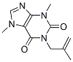 3,7-Dimethyl-1-(2-methylallyl)-1H-purine-2,6(3H,7H)-dione CAS#: 63906-62-7