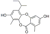 3,8-Dihydroxy-1,9-dimethyl-6-(1-methylpropyl)-11H-dibenzo[b,e][1,4]dioxepin-11-one CAS#: 67097-22-7