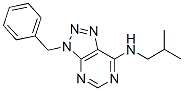 3H-1,2,3-Triazolo[4,5-d]pyrimidin-7-amine, N-(2-methylpropyl)-3-(phenylmethyl)- (9CI) CAS#: 606108-06-9