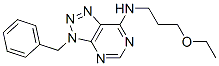 3H-1,2,3-Triazolo[4,5-d]pyrimidin-7-amine, N-(3-ethoxypropyl)-3-(phenylmethyl)- (9CI) CAS#: 606108-10-5