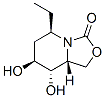 3H-Oxazolo[3,4-a]pyridin-3-one,5-ethylhexahydro-7,8-dihydroxy-,(5R,7S,8S,8aR)-(9CI) CAS#: 675130-49-1