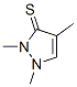 3H-Pyrazole-3-thione,1,2-dihydro-1,2,4-trimethyl- CAS#: 66187-19-7