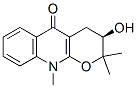 (3R)-2,3,4,10-Tetrahydro-3-hydroxy-2,2,10-trimethyl-5H-pyrano[2,3-b]quinolin-5-one CAS#: 62928-56-7