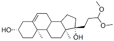 (3S,10R,13S,17R)-17-(3,3-DIMETHOXYPROPYL)-10,13-DIMETHYL-2,3,4,7,8,9,10,11,12,13,14,15,16,17-TETRADECAHYDRO-1H-CYCLOPENTA[A]PHENANTHRENE-3,17-DIOL CAS#: 6979-10-8