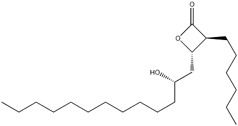 (3S,4S)-3-Hexyl-4-[(S)-2-hydroxytridecyl]-2-oxetanone CAS#: 68711-40-0