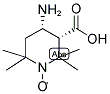 (3S,4S)-4-AMINO-1-OXYL-2,2,6,6-(3R,4R)-TETRAMETHYLPIPERIDINE-3-CARBOXYLIC ACID CAS#: 691364-98-4
