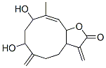 3a,4,5,6,7,8,9,11a-Octahydro-7,9-dihydroxy-10-methyl-3,6-bis(methylene)cyclodeca[b]furan-2(3H)-one CAS#: 66322-62-1