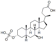 (3a,5b,7b)-7-hydroxy-3-(sulfooxy)-Cholan-24-oic acid CAS#: 68780-73-4