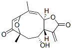 (3aR,4R,6R,10Z,11aR)-3a,5,6,11a-Tetrahydro-4-hydroxy-6,10-dimethyl-3-methylene-6,9-epoxycyclodeca[b]furan-2,7(3H,4H)-dione CAS#: 67815-63-8
