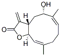 (3aS,5S,6E,10E,11aR)-3a,4,5,8,9,11a-Hexahydro-5-hydroxy-6,10-dimethyl-3-methylenecyclodeca[b]furan-2(3H)-one CAS#: 68715-67-3