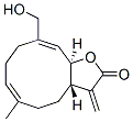 (3aS,6E,10Z,11aR)-2,3,3a,4,5,8,9,11a-Octahydro-10-hydroxymethyl-6-methyl-3-methylenecyclodeca[b]furan-2-one CAS#: 65400-30-8