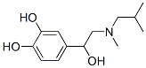 4-[1-Hydroxy-2-[methyl(2-methylpropyl)amino]ethyl]-1,2-benzenediol CAS#: 63905-43-1
