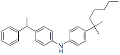 4-(1-Phenylethyl)phenyl 4-tert-octylphenylamine CAS#: 65036-83-1
