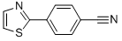 4-(1,3-THIAZOL-2-YL)BENZONITRILE CAS#: 672324-84-4