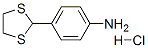 4-(1,3-dithiolan-2-yl)aniline hydrochloride CAS#: 690632-79-2