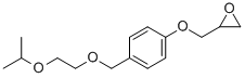 [[4-[[2-(1-Methylethoxy)ethoxy]methyl]phenoxy]methyl]oxirane CAS#: 66722-57-4