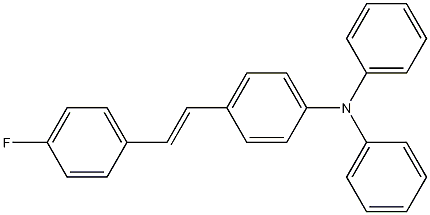 [4-[2-(4-Fluorophenyl)vinyl]phenyl]diphenylamine CAS#: 666830-53-1