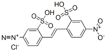 4-[2-(4-nitro-2-sulphophenyl)vinyl]-3-sulphobenzenediazonium chloride CAS#: 67969-96-4