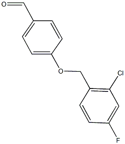 4-[(2-CHLORO-4-FLUOROBENZYL)OXY]BENZALDEHYDE CAS#: 588681-51-0
